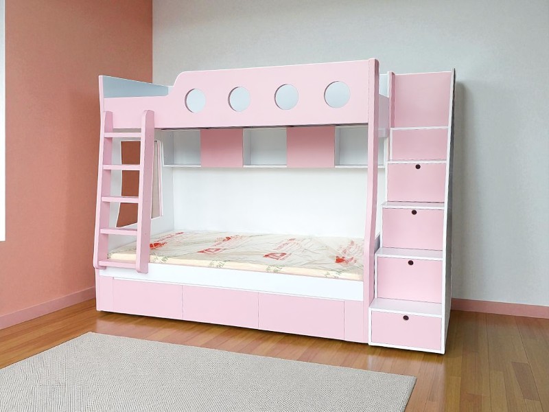 Khám phá các mẫu giường hai tầng đẹp và bền chắc 2 Mẫu giường hai tầng