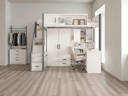 Mẫu giường tầng cho bé gái