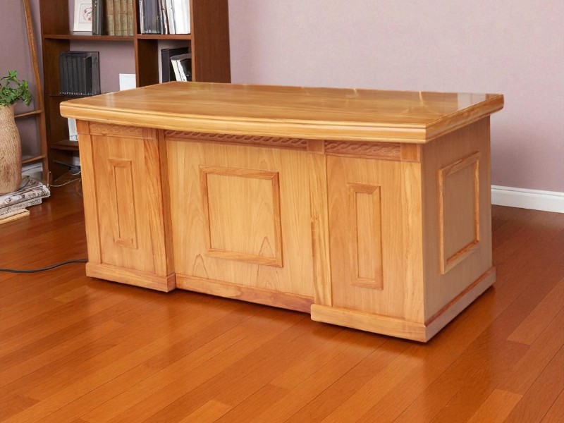 Bàn làm việc gỗ gõ đỏ sang trọng cho không gian hiện đại 5 Bàn làm việc gỗ gõ đỏ
