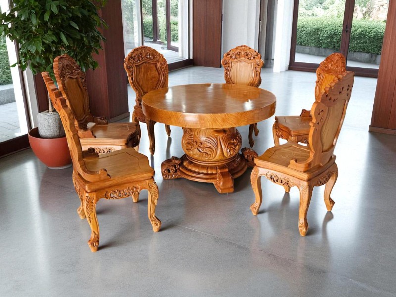 8 mẹo đặt bàn ăn gỗ để tăng gắn kết gia đình 5 Mẹo đặt bàn ăn gỗ để tăng gắn kết gia đình