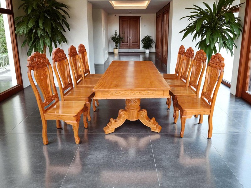 8 mẹo đặt bàn ăn gỗ để tăng gắn kết gia đình 4 Mẹo đặt bàn ăn gỗ để tăng gắn kết gia đình