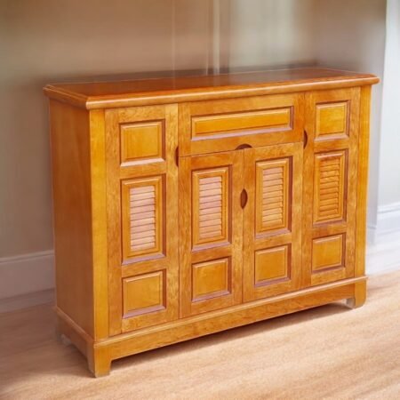 Tủ giày gỗ xoan đào hiện đại MS 3258 7 Tủ giày hiện đại