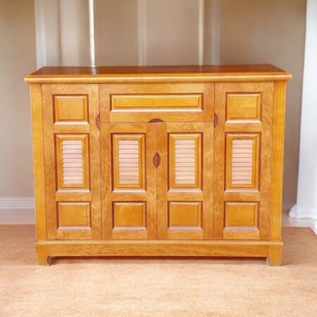 Tủ giày gỗ xoan đào hiện đại MS 3258 8 Tủ giày hiện đại