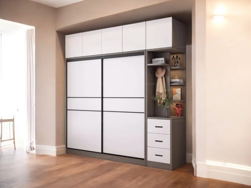 Tủ quần áo gỗ xoan đào đẹp sang trọng cho gia đình 3 Tủ quần áo gỗ xoan đào