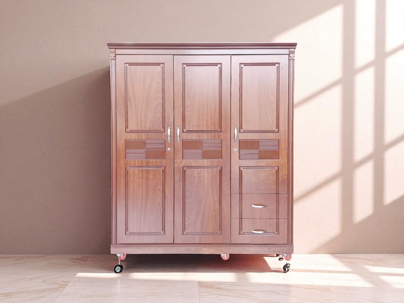 Tủ quần áo kết hợp bàn học tiện ích cho phòng ngủ hiện đại 7 Tủ quần áo kết hợp bàn học