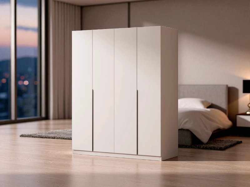 Tủ quần áo kết hợp bàn học tiện ích cho phòng ngủ hiện đại 3 Tủ quần áo kết hợp bàn học