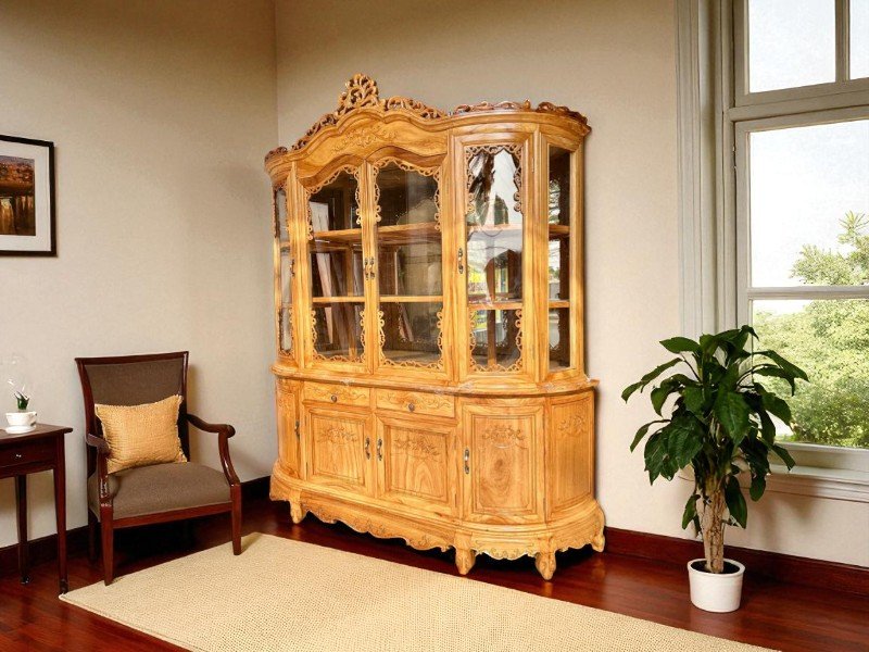 Tủ rượu cánh kính đẹp hiện đại cho không gian phòng khách 4 Tủ rượu cánh kính đẹp