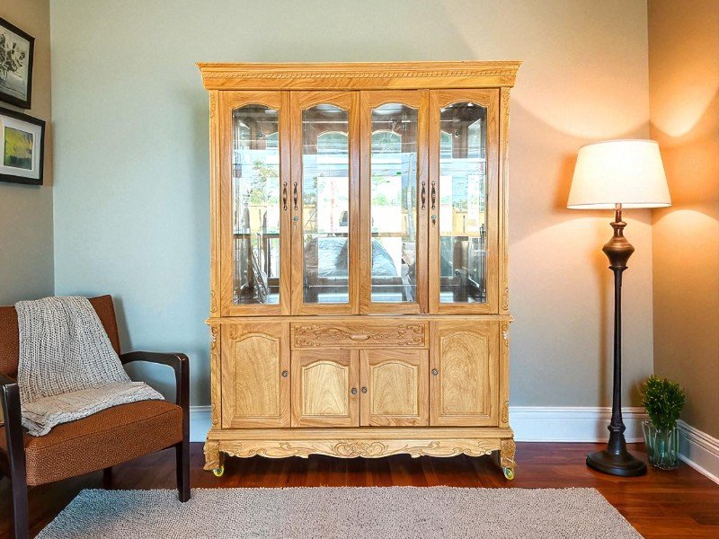 Tủ rượu cánh kính đẹp hiện đại cho không gian phòng khách 5 Tủ rượu cánh kính đẹp