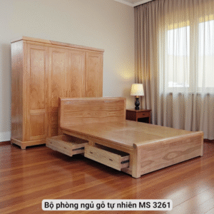 Giường tủ phòng ngủ gỗ