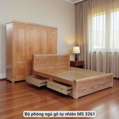Giường tủ phòng ngủ gỗ