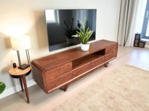 Gợi Ý Phối Màu Cho Kệ Tivi