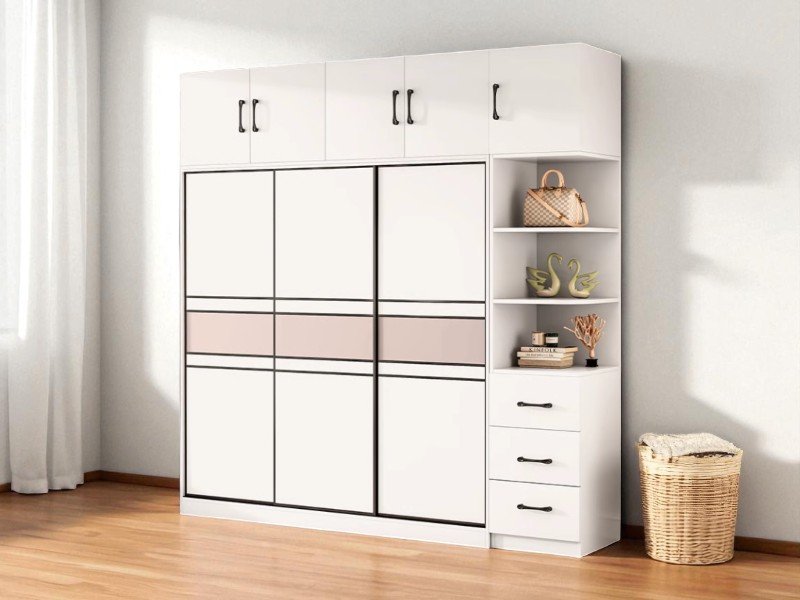 5 mẫu tủ quần áo hợp mệnh Kim sang trọng 21 5 mẫu tủ quần áo hợp mệnh Kim sang trọng
