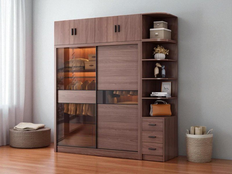 5 mẫu tủ quần áo hợp mệnh Kim sang trọng 19 5 mẫu tủ quần áo hợp mệnh Kim sang trọng