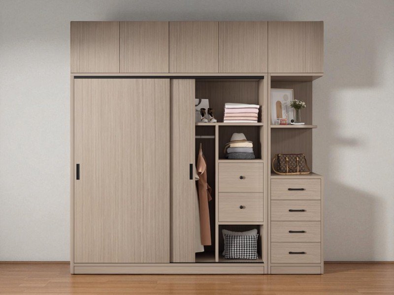 5 mẫu tủ quần áo hợp mệnh Kim sang trọng 18 5 mẫu tủ quần áo hợp mệnh Kim sang trọng