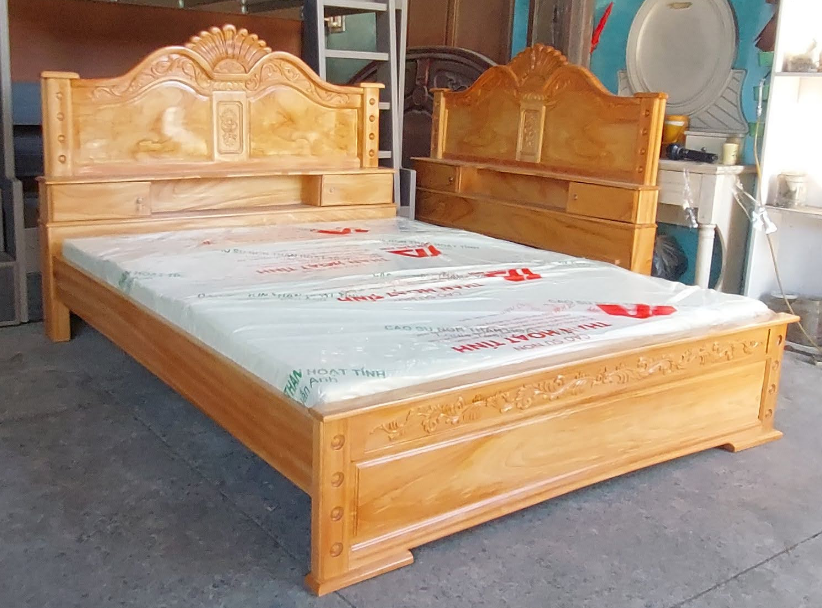 6 mẫu giường gỗ đẹp được ưa chuộng nhất hiện nay 19 6 mẫu giường gỗ đẹp được ưa chuộng nhất hiện nay