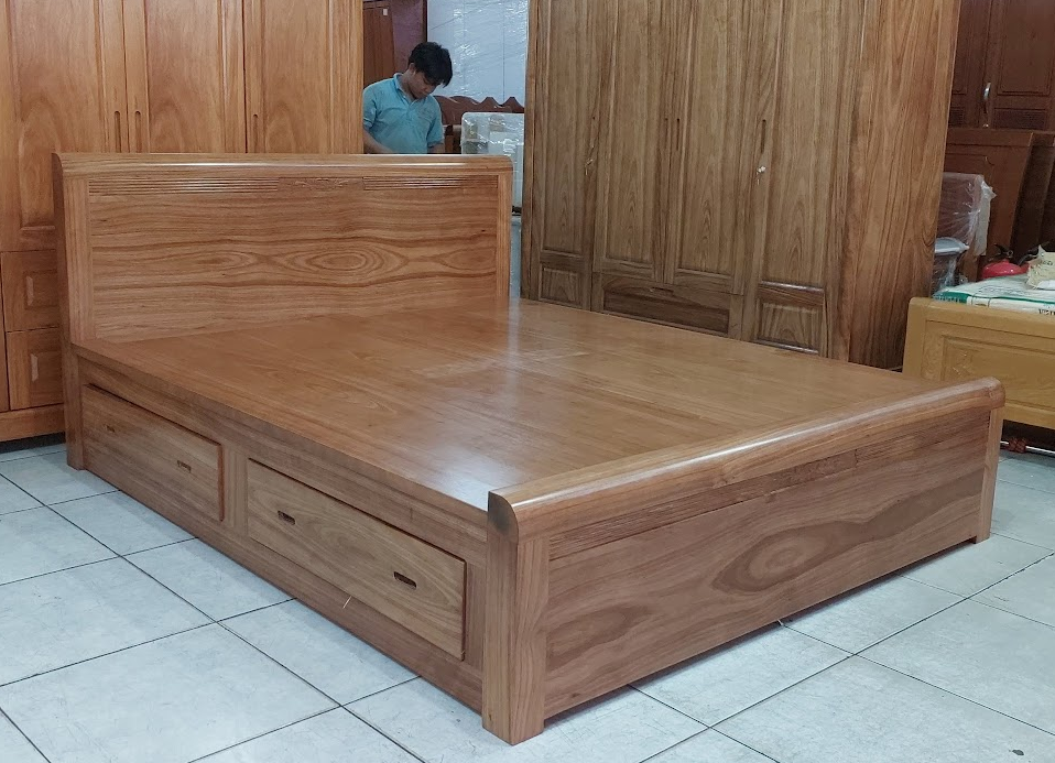 6 mẫu giường gỗ đẹp được ưa chuộng nhất hiện nay 20 6 mẫu giường gỗ đẹp được ưa chuộng nhất hiện nay