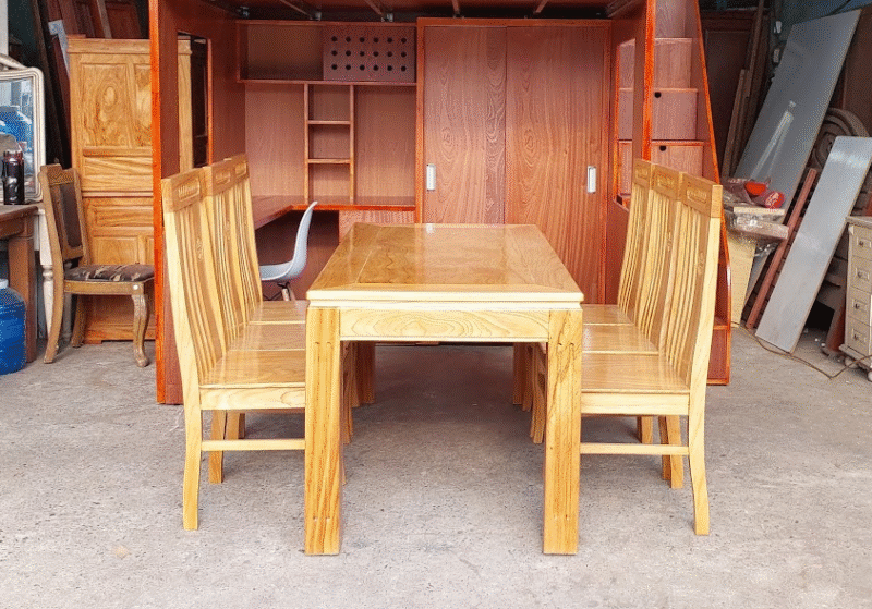 Bàn Ăn Gỗ Giá Rẻ TPHCM – Lựa Chọn Tiết Kiệm Cho Mọi Gia Đình 1 Bàn Ăn Gỗ Giá Rẻ TPHCM