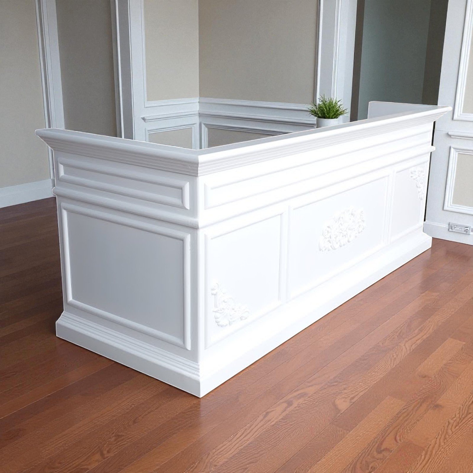 Báo giá quầy lễ tân gỗ công nghiệp 2025 – giá tốt nhất 18 Báo giá quầy lễ tân gỗ công nghiệp 2025