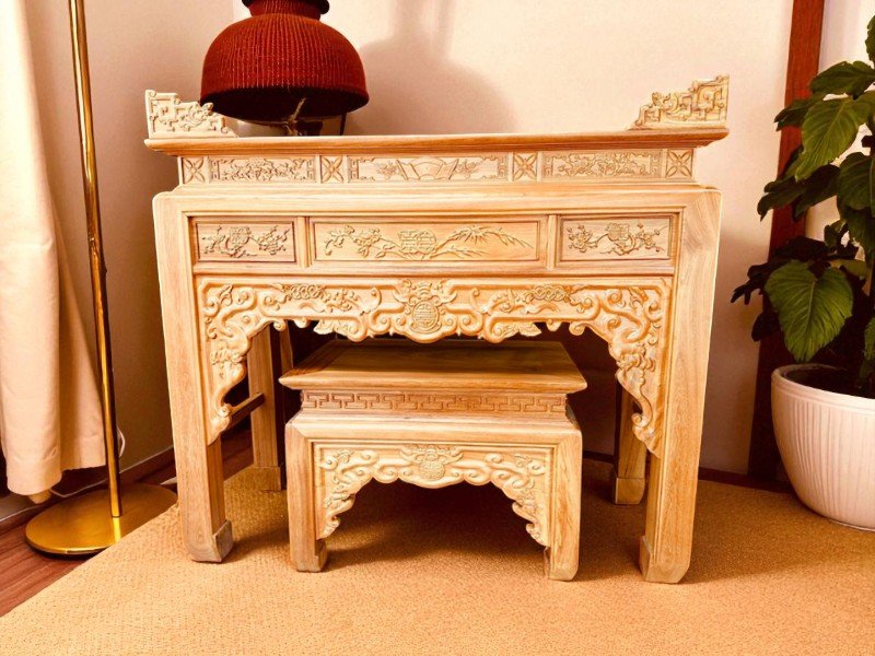 Bố trí bàn thờ gia tiên