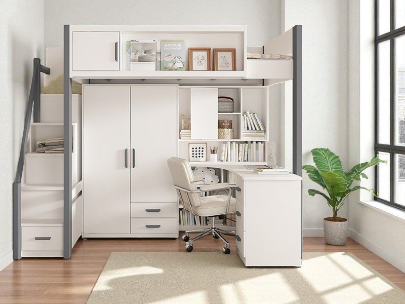 CÁC MẪU GIƯỜNG TẦNG ĐẸP - GIẢI PHÁP HOÀN HẢO CHO MỌI KHÔNG GIAN 17 Các mẫu giường tầng đẹp