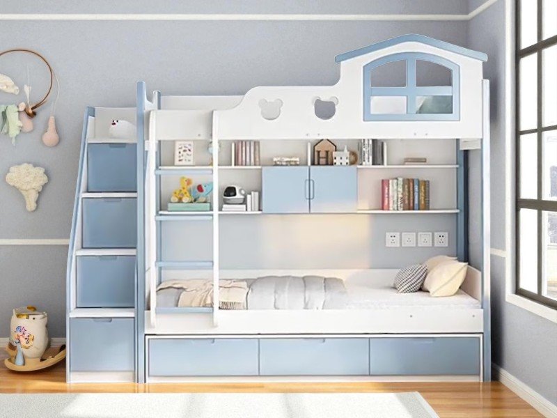 CÁC MẪU GIƯỜNG TẦNG ĐẸP - GIẢI PHÁP HOÀN HẢO CHO MỌI KHÔNG GIAN 16 Các mẫu giường tầng đẹp