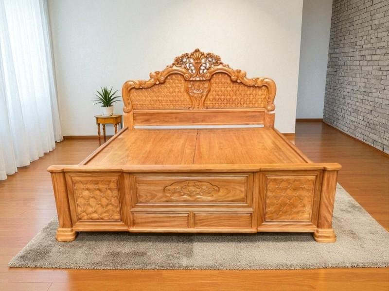 Cách bảo quản giường ngủ gỗ luôn bền đẹp