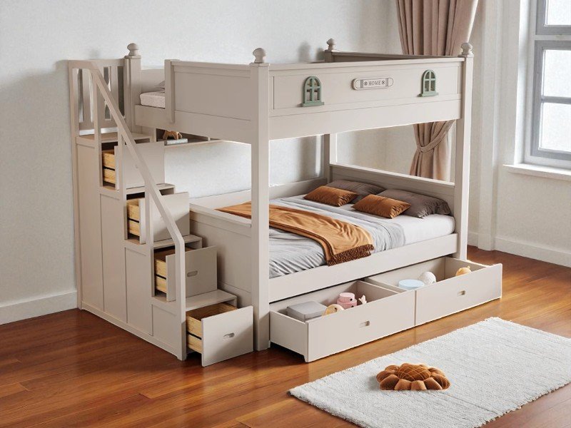9 Cách Trang Trí Giường Tầng Đơn Giản Đẹp Mắt 6 Cách trang trí giường tầng đơn giản