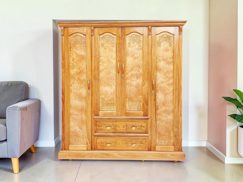 Cách vệ sinh tủ gỗ