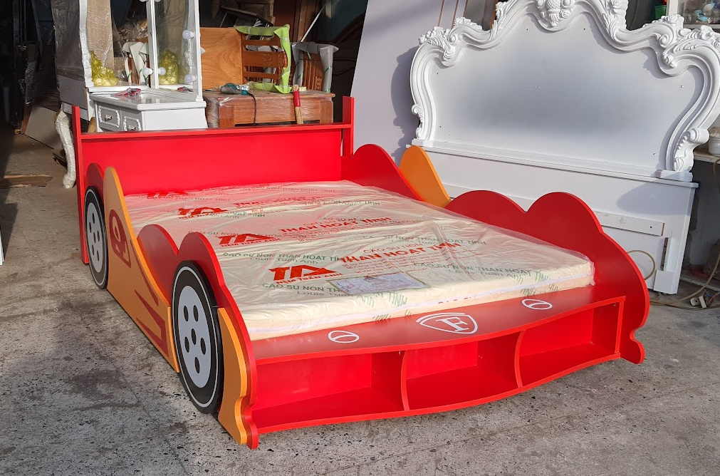 Giường ngủ ô tô cho bé trai 2025 – kiểu dáng siêu xe cá tính 15 Giường Ngủ Ô Tô Cho Bé Trai Đẹp Và An Toàn
