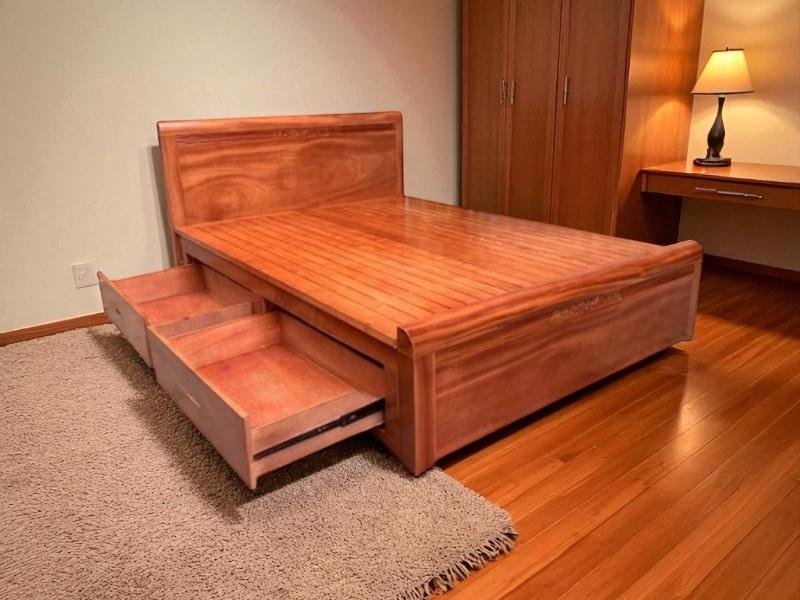 Giường Ngủ Đơn Giản – Giải Pháp Tối Ưu Không Gian 8 Giường ngủ đơn giản