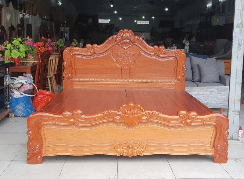 Giường Ngủ Hiện Đại Gỗ Tự Nhiên: Xu Hướng Nội Thất Phòng Ngủ Cao Cấp 2025 1 Giường ngủ hiện đại gỗ tự nhiên