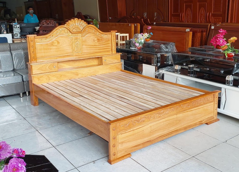 Giường Ngủ Hiện Đại Gỗ Tự Nhiên: Xu Hướng Nội Thất Phòng Ngủ Cao Cấp 2025 12 Giường ngủ hiện đại gỗ tự nhiên