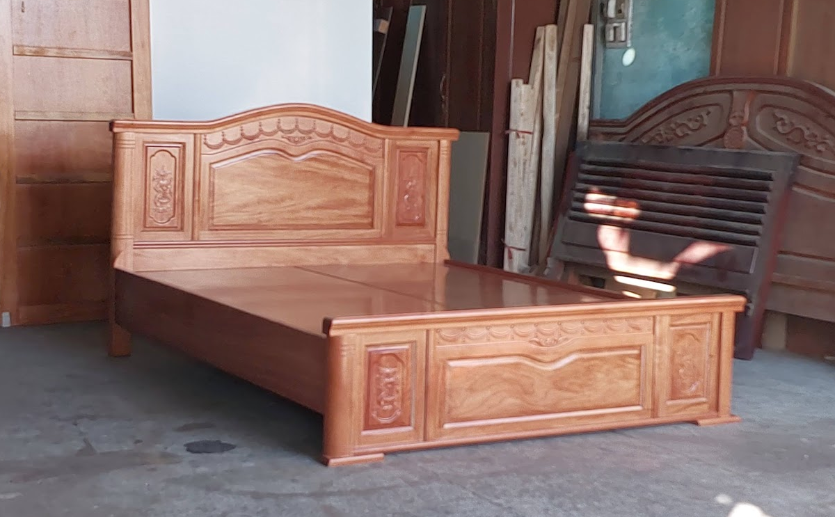 Giường Ngủ Hiện Đại Gỗ Tự Nhiên: Xu Hướng Nội Thất Phòng Ngủ Cao Cấp 2025 11 Giường ngủ hiện đại gỗ tự nhiên