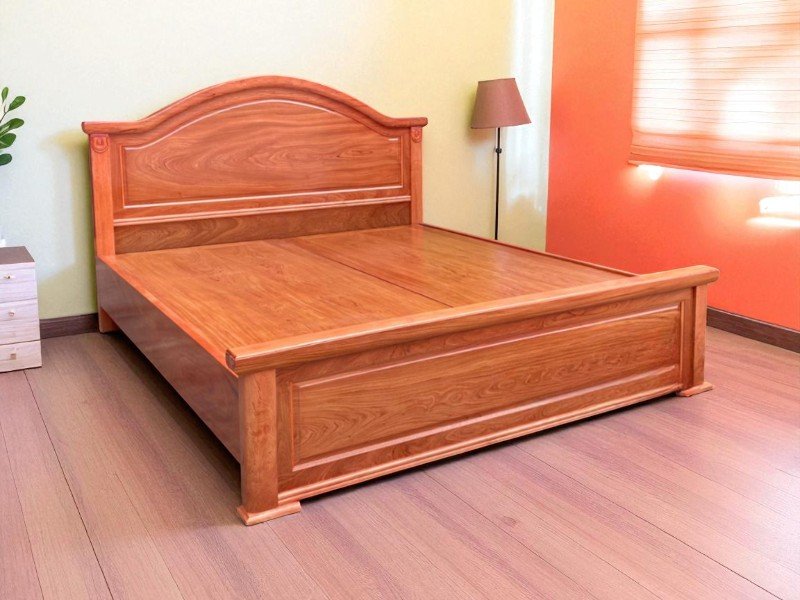 Giường Ngủ Hiện Đại Gỗ Tự Nhiên: Xu Hướng Nội Thất Phòng Ngủ Cao Cấp 2025 17 Giường ngủ hiện đại gỗ tự nhiên