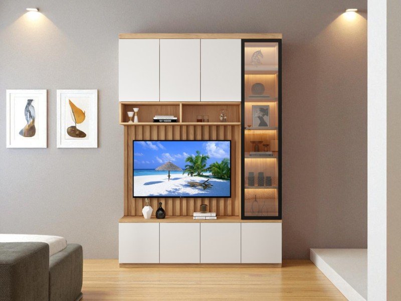 Kệ tivi gỗ tự nhiên giá bao nhiêu? Báo giá mới nhất 2025 22 Kệ tivi gỗ tự nhiên giá bao nhiêu?
