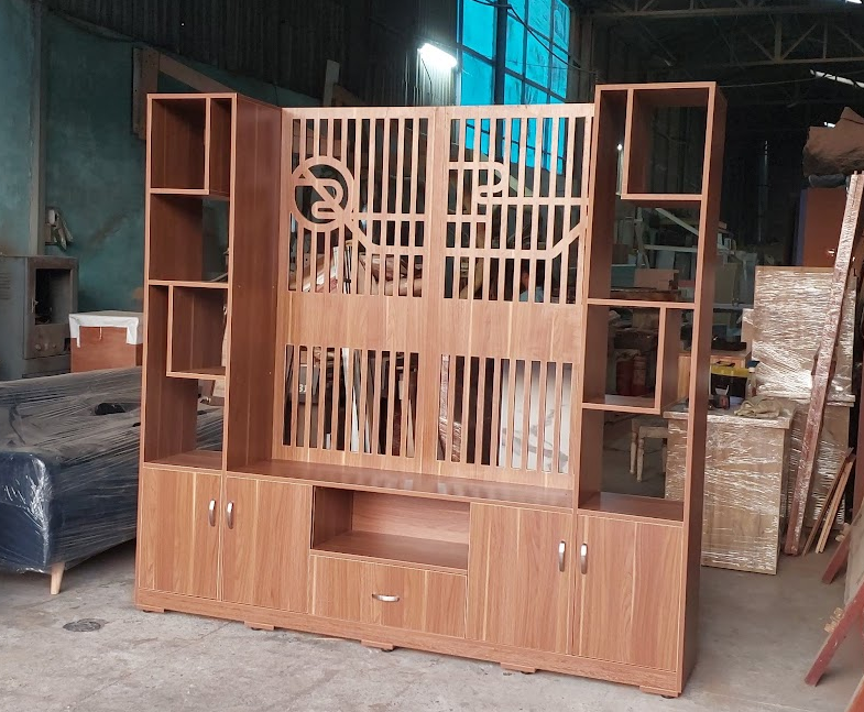 Kệ Tivi Gỗ Xoan Đào 2m4 Sang Trọng Hiện Đại 10 Kệ tivi gỗ xoan đào 2m4
