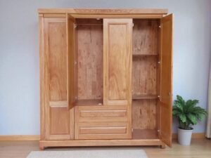 Mẹo làm sạch tủ quần áo gỗ tự nhiên