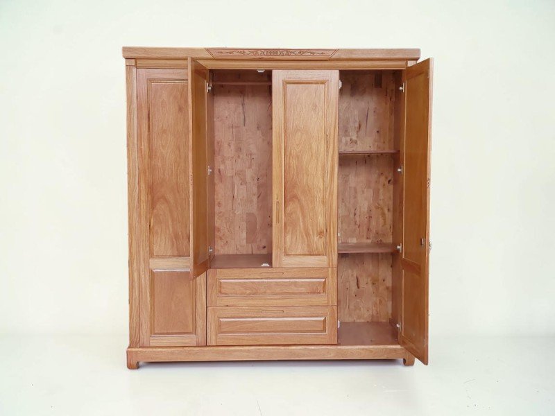 Những lỗi cần tránh khi làm sạch tủ quần áo gỗ tự nhiên