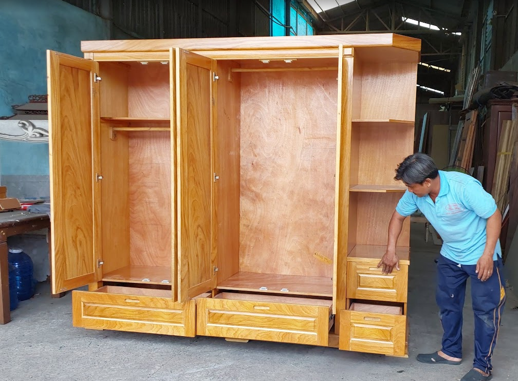 Tủ Quần Áo Gỗ Ở TPHCM 2025 – Xu hướng & mẫu mới 11 Tủ Quần Áo Gỗ Ở TPHCM