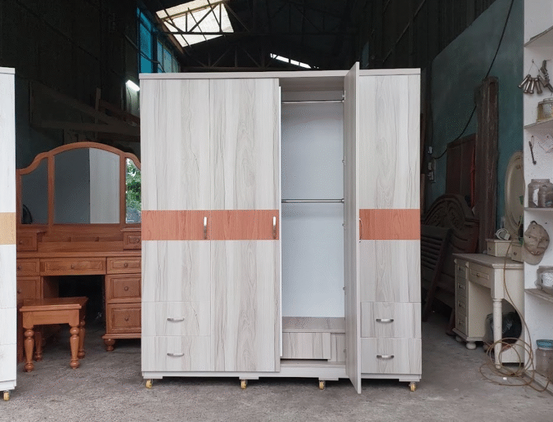 Tủ quần áo MDF 1m2 giá bao nhiêu
