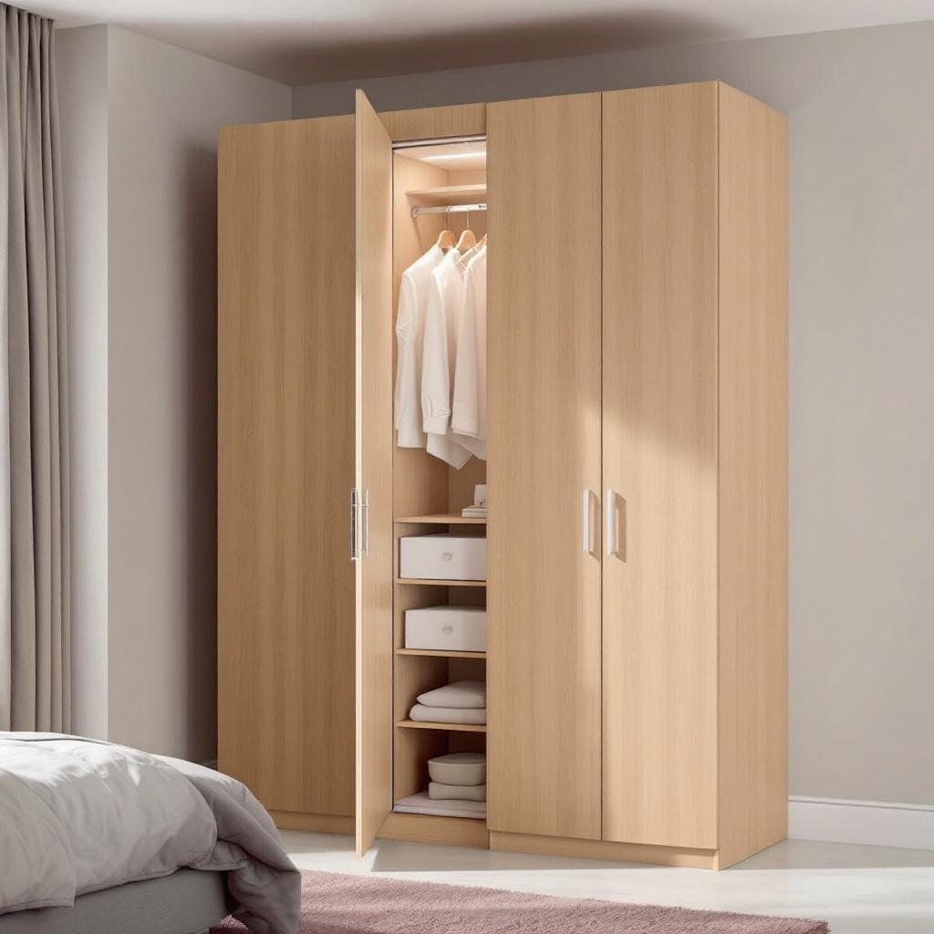 Top 3 Mẫu Tủ Quần Áo Gỗ Công Nghiệp Đẹp Nhất 8 Tủ quần áo gỗ công nghiệp