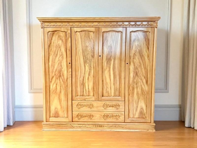 Tủ quần áo gỗ công nghiệp giá rẻ bền đẹp cho mọi gia đình 6 Tủ quần áo gỗ công nghiệp giá rẻ bền đẹp