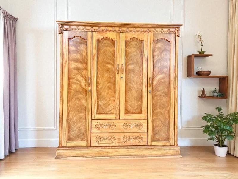 Tủ quần áo gỗ công nghiệp giá rẻ bền đẹp cho mọi gia đình 3 Tủ quần áo gỗ công nghiệp giá rẻ bền đẹp