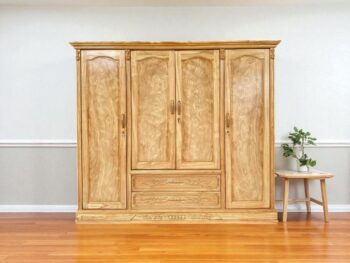 Tủ quần áo gỗ tự nhiên cao cấp hiện đại
