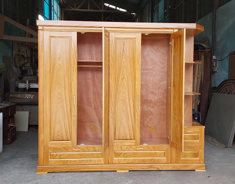Tủ quần áo gỗ tự nhiên giá bao nhiêu?