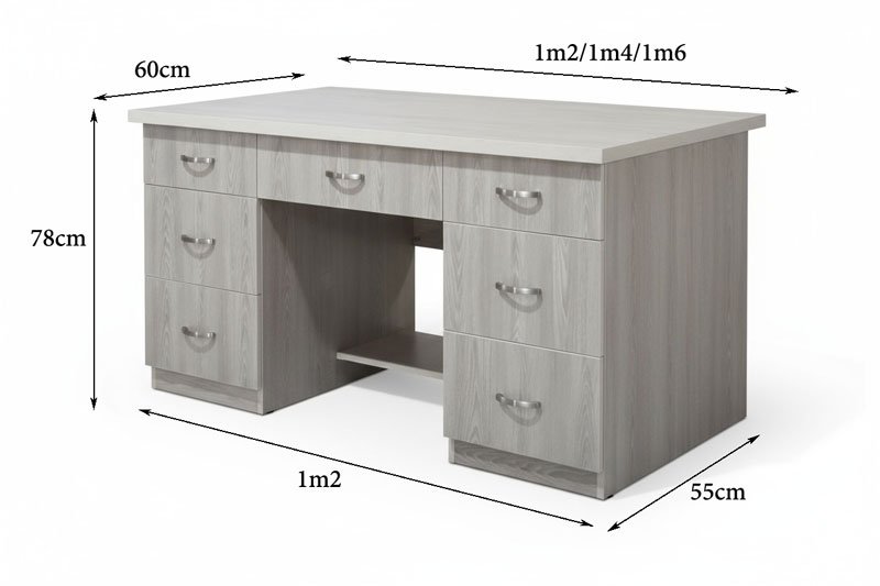Kích thước bàn làm việc MFC chống trầy