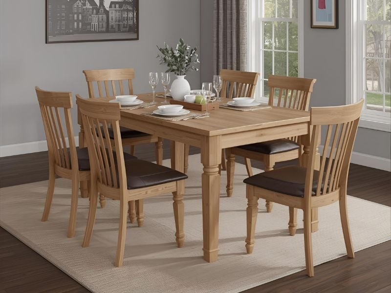 Bàn ăn gỗ tự nhiên