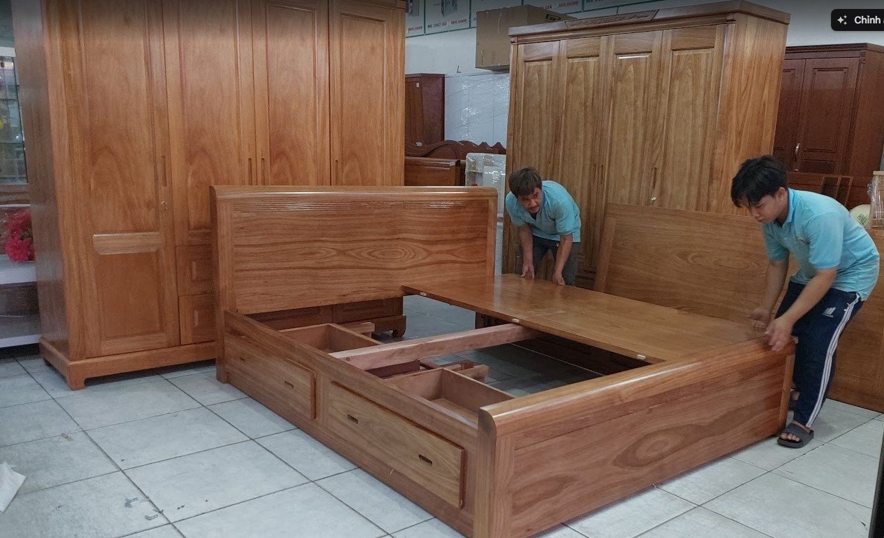 Mẫu giường ngủ hiện đại giá rẻ