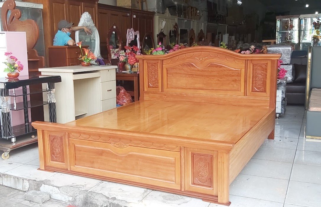 Giường ngủ cao cấp thiết kế sang trọng