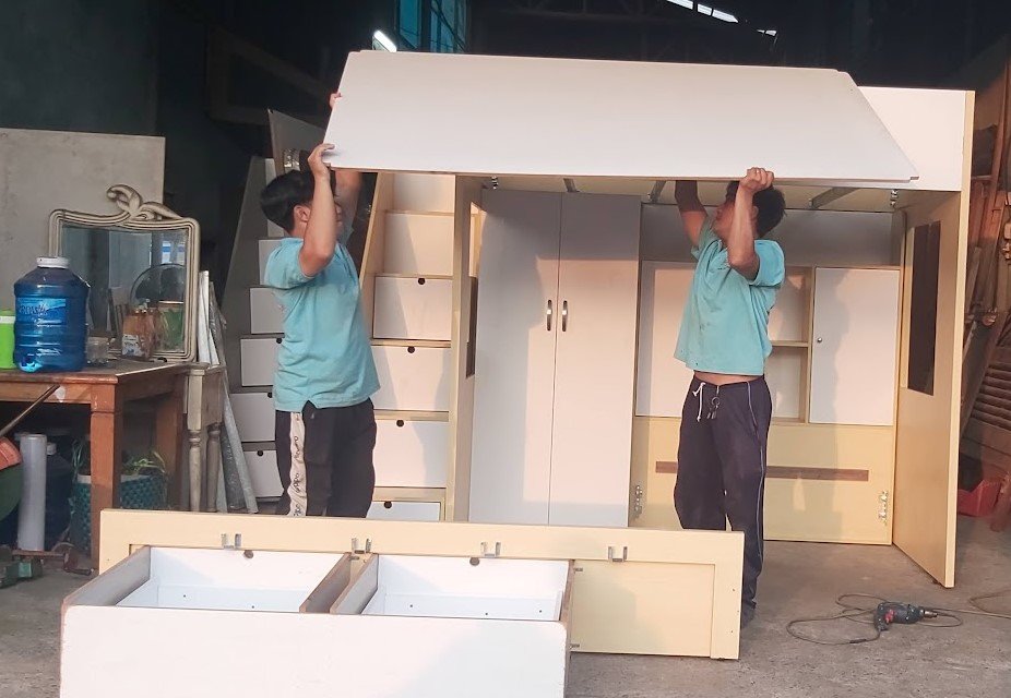 Giường tầng trẻ em